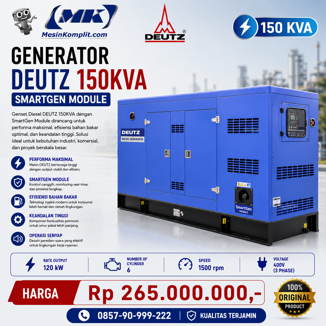 Genset 150KVA Module...
